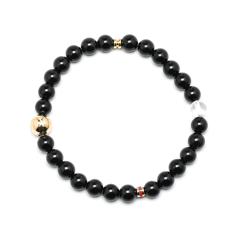 Black Tourmaline Bracelet from Brazil | Venusrox