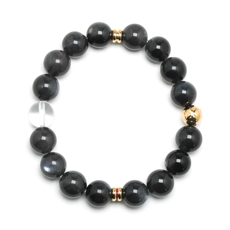 Black Moonstone Bracelet from India | Venusrox