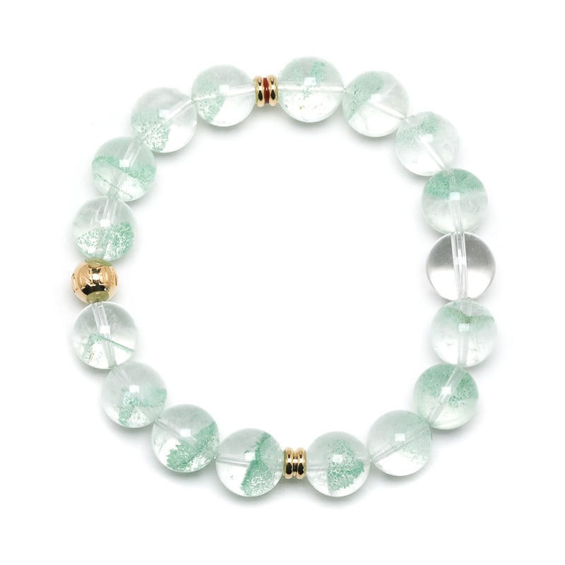 Fuchsite Phantom Quartz Bracelet from Madagascar | Venusrox