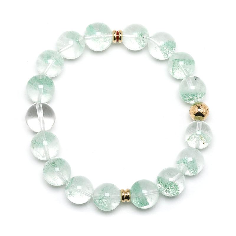 Fuchsite Phantom Quartz Bracelet from Madagascar | Venusrox