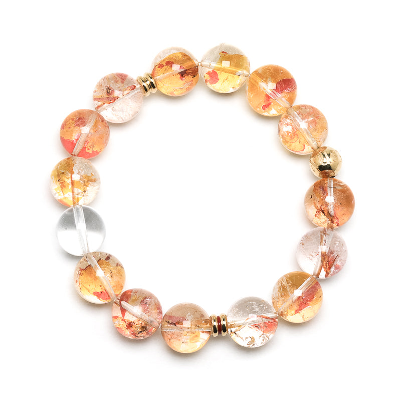 Golden Quartz Bracelet from Brazil | Venusrox