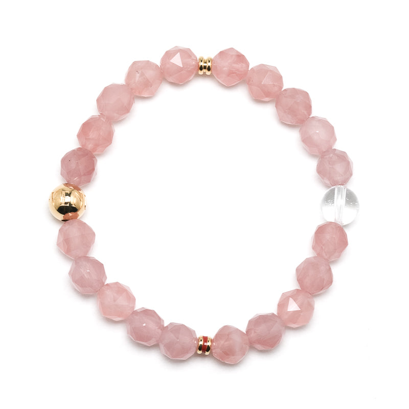 Rose Quartz Bracelet from Madagascar | Venusrox