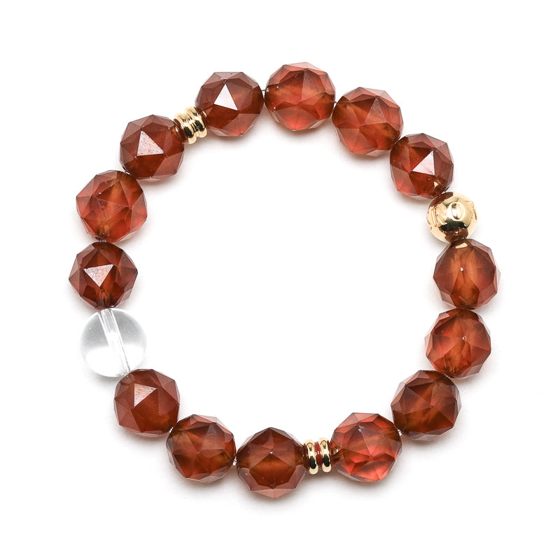 Hessonite Garnet Bracelet from Mozambique | Venusrox