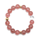 Strawberry Quartz Bracelet from Tanzania | Venusrox