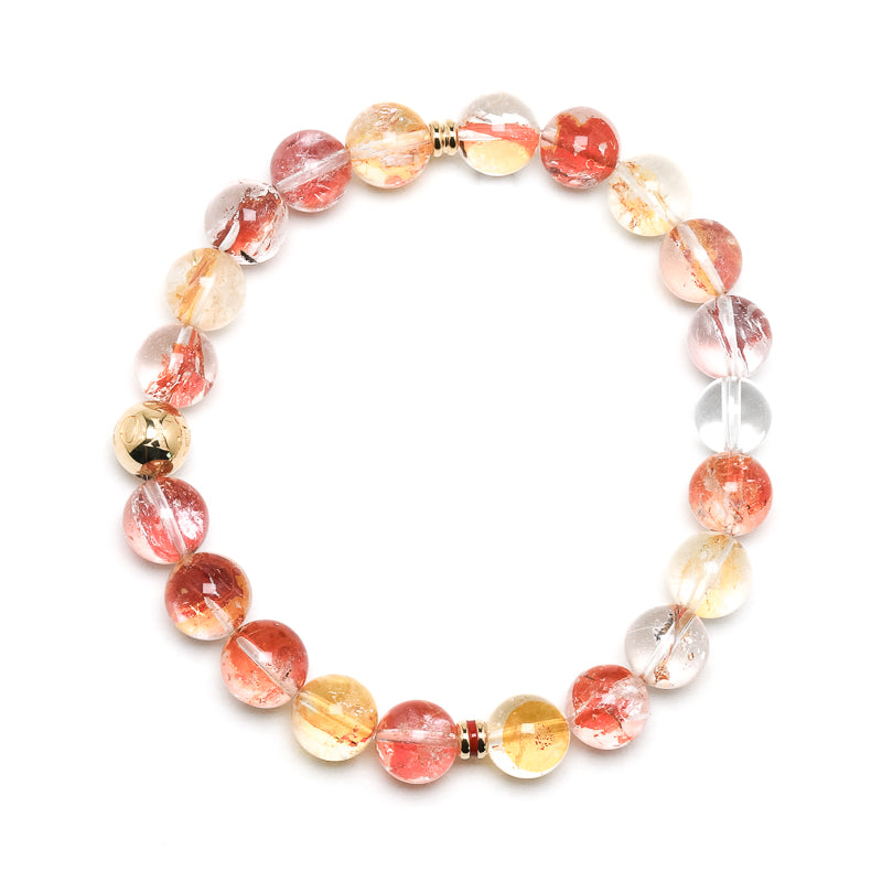 Golden Quartz Bracelet from Brazil | Venusrox