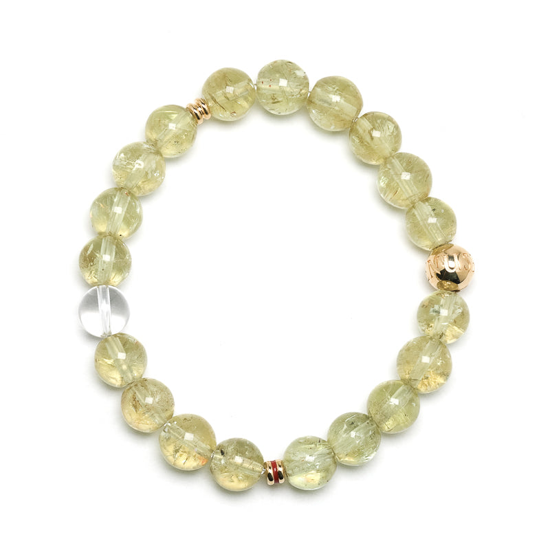Golden Apatite Bracelet from Cerro de Mercado in Ciudad Durango, Durango, Mexico | Venusrox