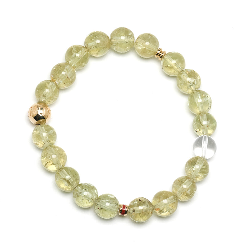 Golden Apatite Bracelet from Cerro de Mercado in Ciudad Durango, Durango, Mexico | Venusrox