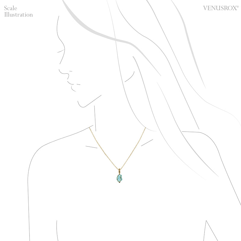 Blue Apatite Pendant | Venusrox