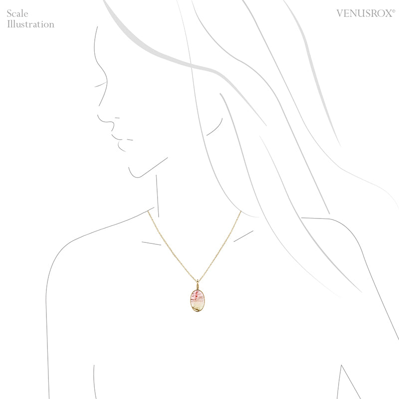 Pink/Yellow Tourmaline Pendant from Russia | Venusrox