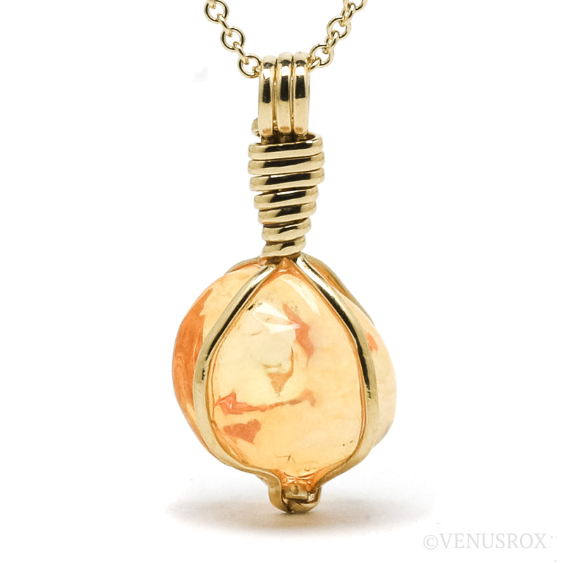 Fire Opal Pendant | Venusrox