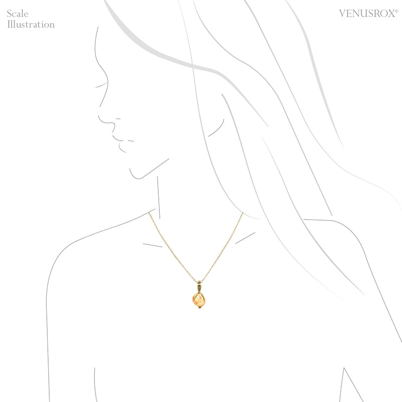 Fire Opal Pendant | Venusrox