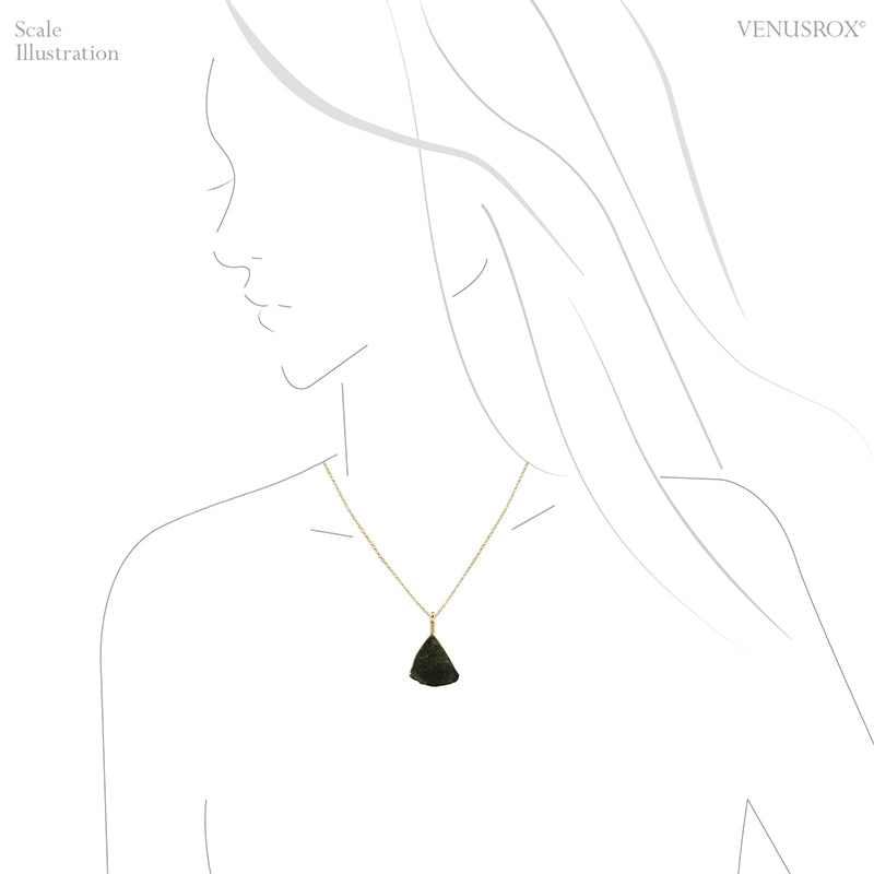 Moldavite Pendant from Chlum, Czech Republic | Venusrox