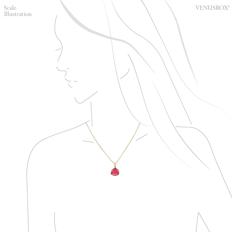 Pink Tourmaline Pendant from the Malkhan Pegmatite Field, Krasnyi Chikoy, Chitinskaya Oblast, Transbaikal, Eastern Siberia, Russia | Venusrox