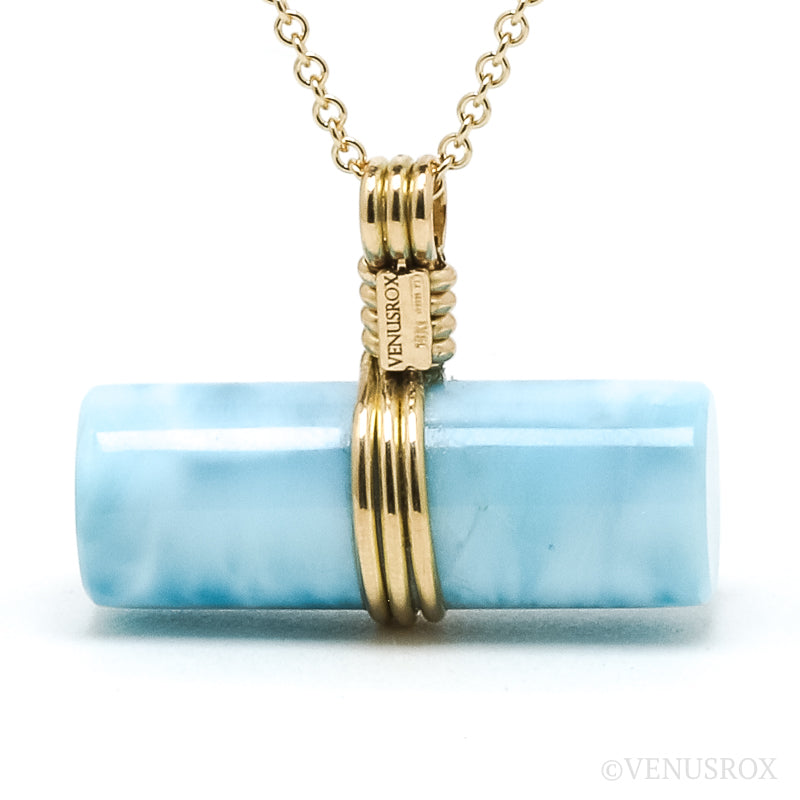 Larimar Pendant from Dominican Republic | Venusrox