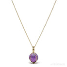 Amethyst Phantom Pendant 18Kt Gold | Venusrox