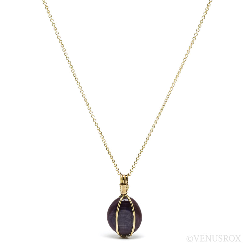 Ruby Polished Crystal Pendant from India | Venusrox