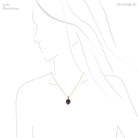 Ruby Polished Crystal Pendant from India | Venusrox