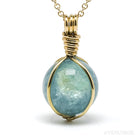 Aquamarine Pendant from the Chitinskaya Oblast Mine, Zabaykalski Krai, Siberia, Russia | Venusrox