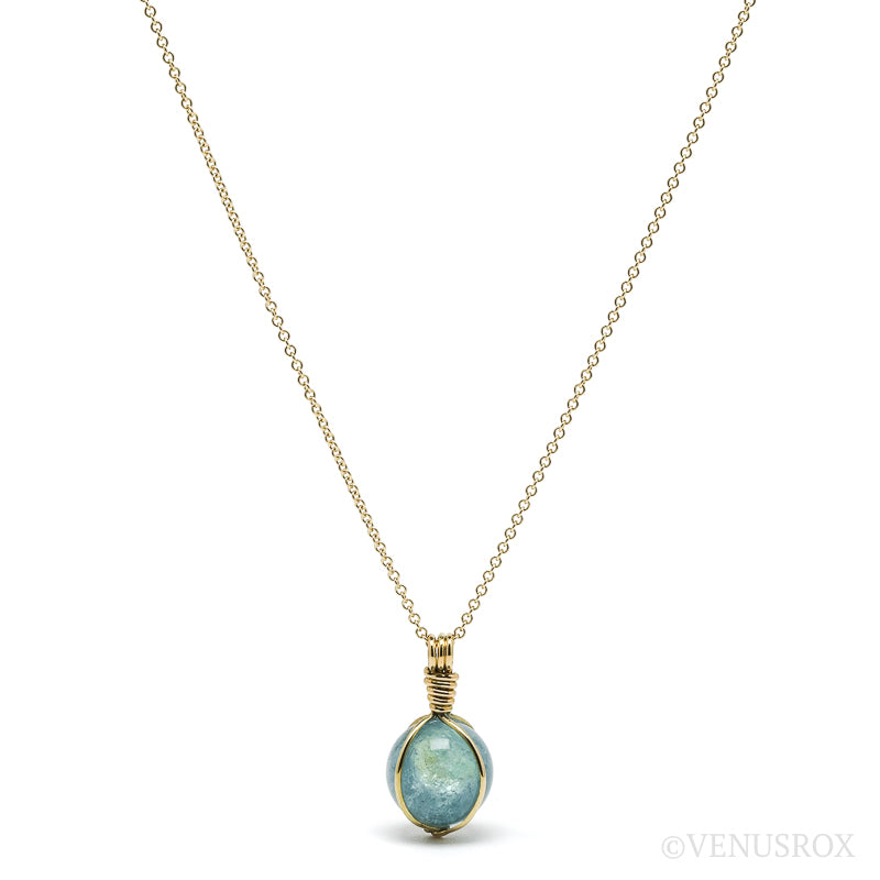 Aquamarine Pendant from the Chitinskaya Oblast Mine, Zabaykalski Krai, Siberia, Russia | Venusrox