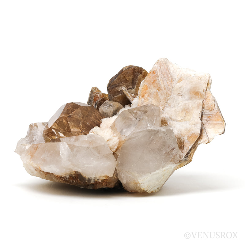 Imperial Topaz with Albite, Quartz, Mica & Feldspar Natural Cluster from the Dara-e-Pech pegmatite field, Dara-e-Pech District, Kunar, Afghanistan | Venusrox