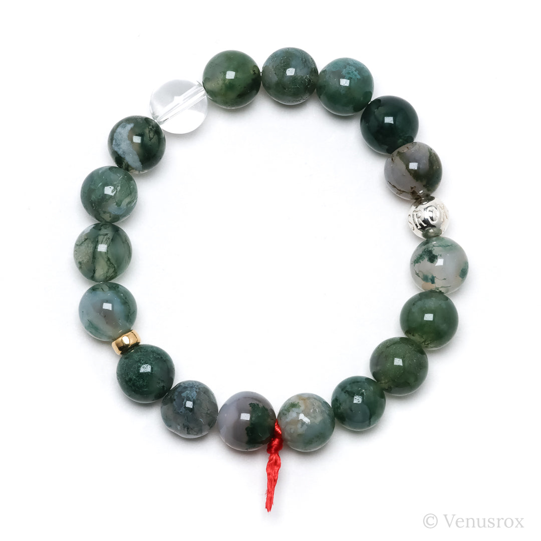 Moss Agate Bracelet from India| Venusrox