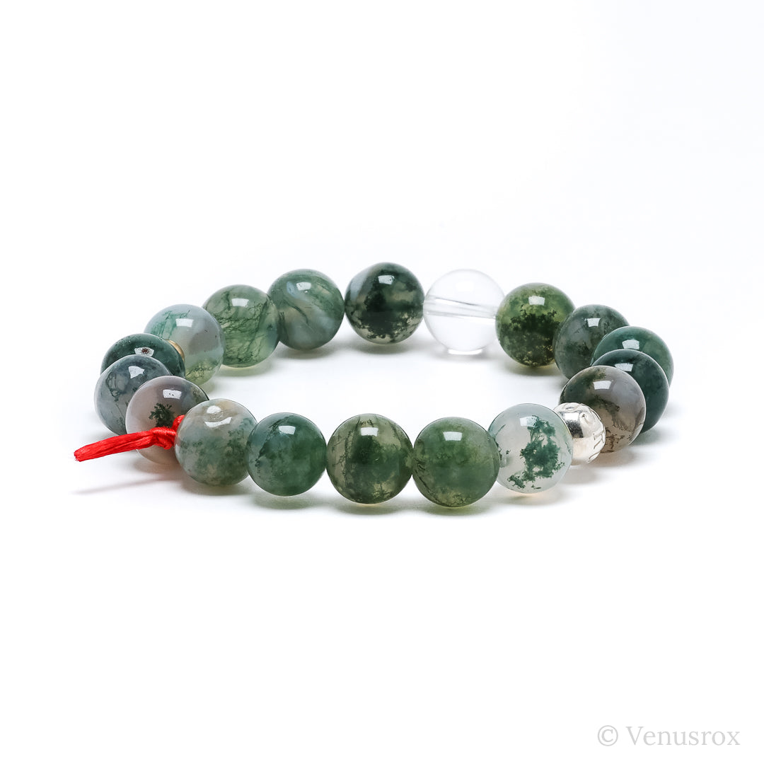 Moss Agate Bracelet from India| Venusrox