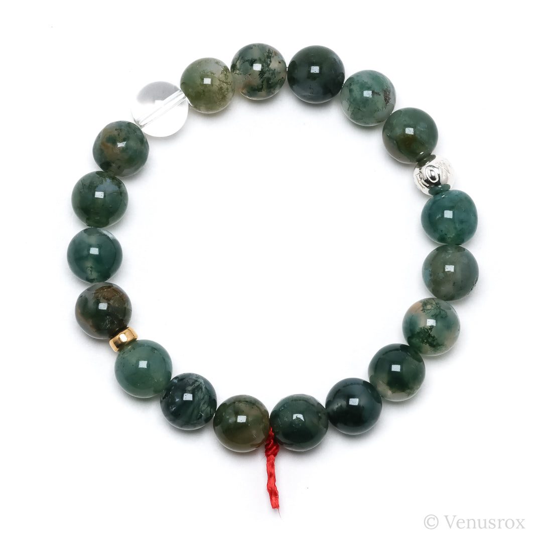 Moss Agate Bracelet from India| Venusrox