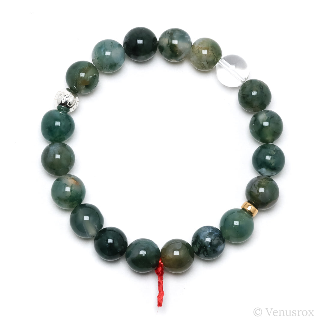 Moss Agate Bracelet from India| Venusrox