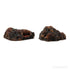 AGATE (RED FOX) POLISHED/NATURAL NODULE PAIR - POLISHED CRYSTALS