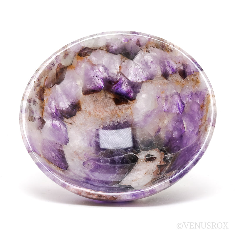 Chevron Amethyst Polished Bowl from India | Venusrox