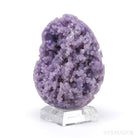 'Grape' Amethyst Polished/Natural Egg from Mamuju Area, Sulawesi Barat Province, Sulawesi, Indonesia | Venusrox