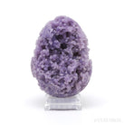 'Grape' Amethyst Polished/Natural Egg from Mamuju Area, Sulawesi Barat Province, Sulawesi, Indonesia | Venusrox