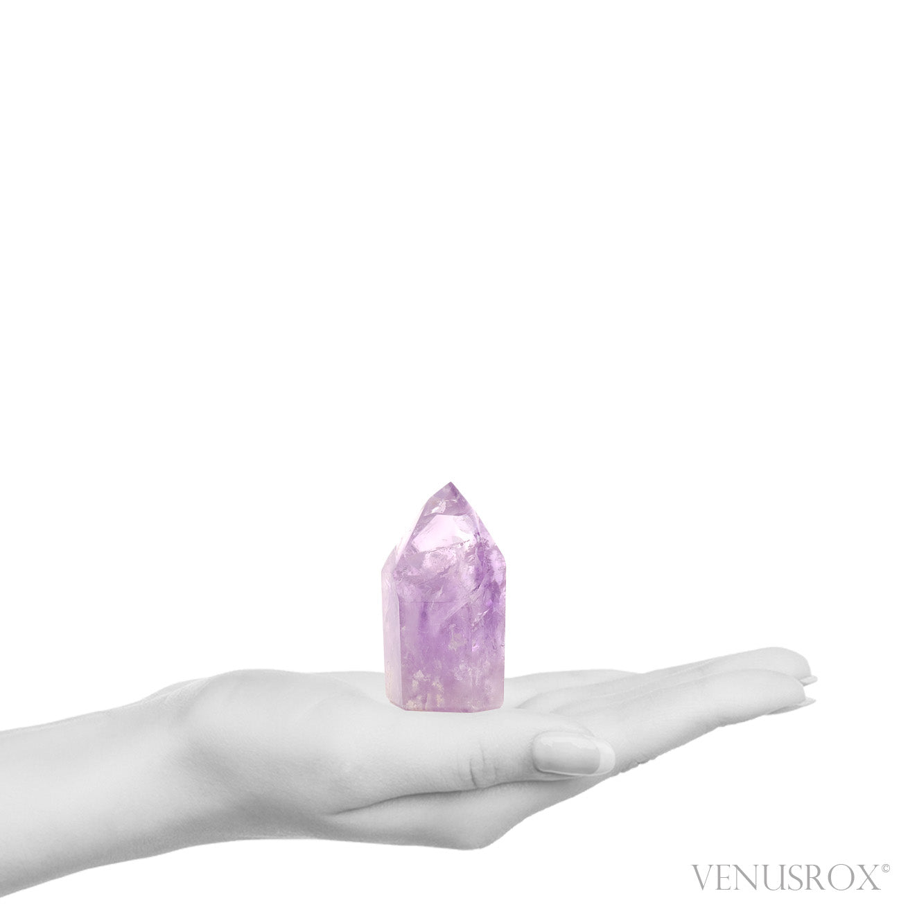 Amethyst Phantom Polished Point from Brazil | Venusrox