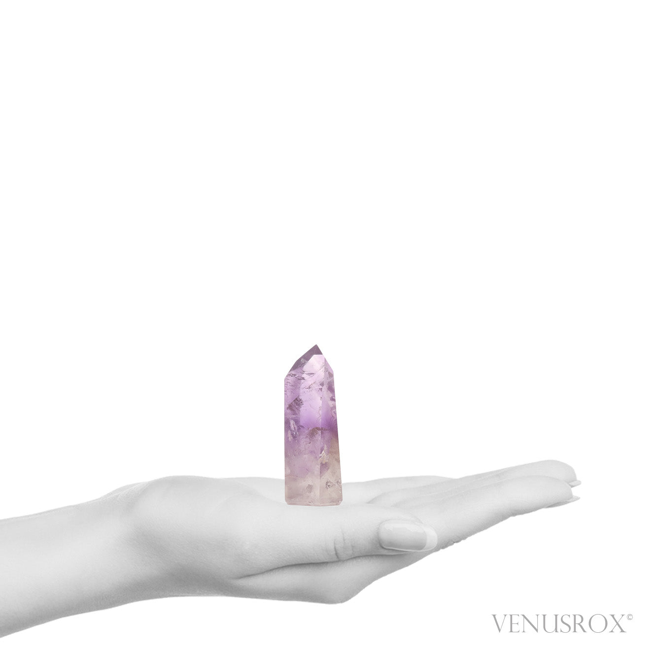Amethyst Phantom Polished Point from Brazil | Venusrox
