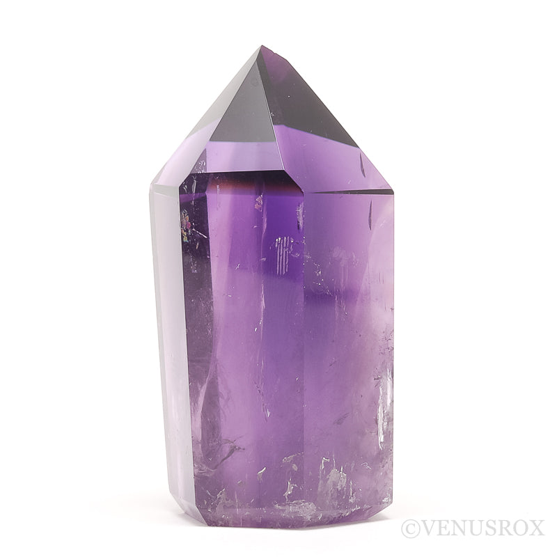 Amethyst Phantom Polished Point from Brazil | Venusrox
