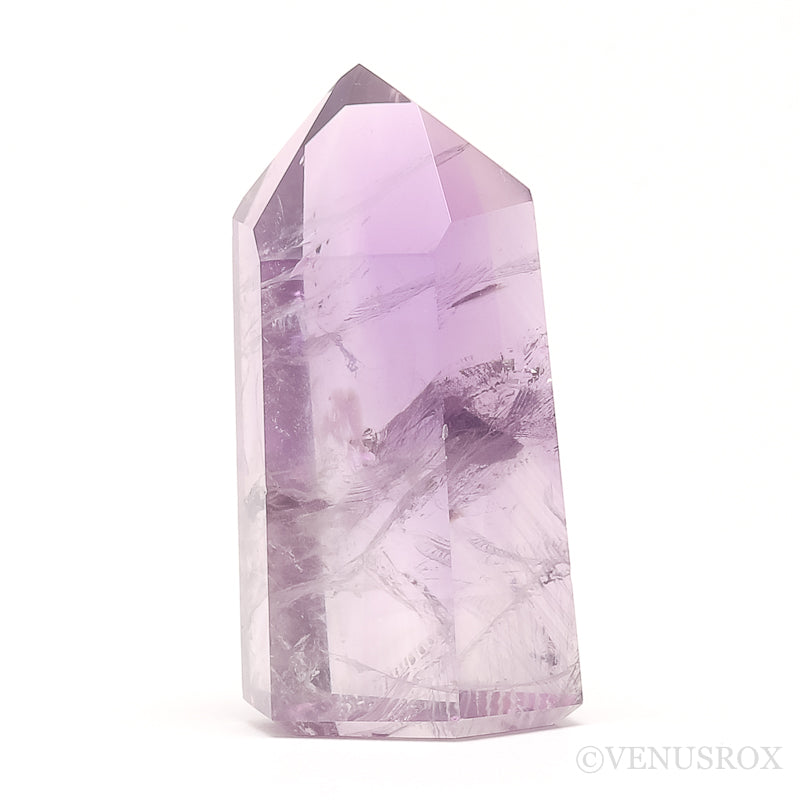 Amethyst Phantom Polished Point from Brazil | Venusrox