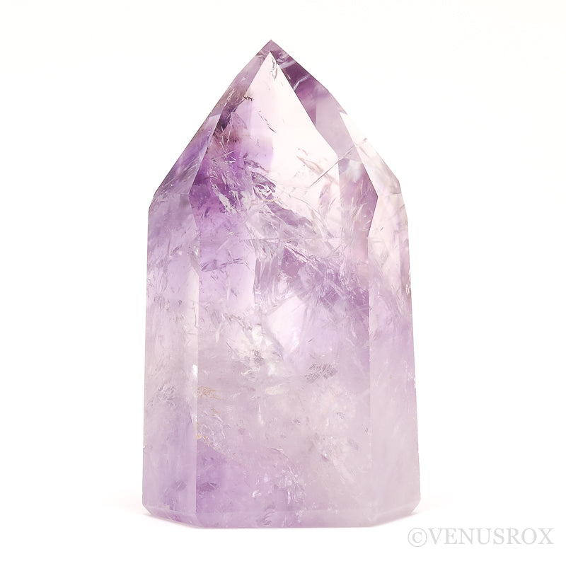 Amethyst Phantom Polished Point from Brazil | Venusrox