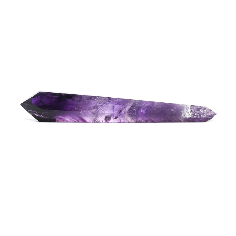 Amethyst Phantom Polished Point from Brazil | Venusrox