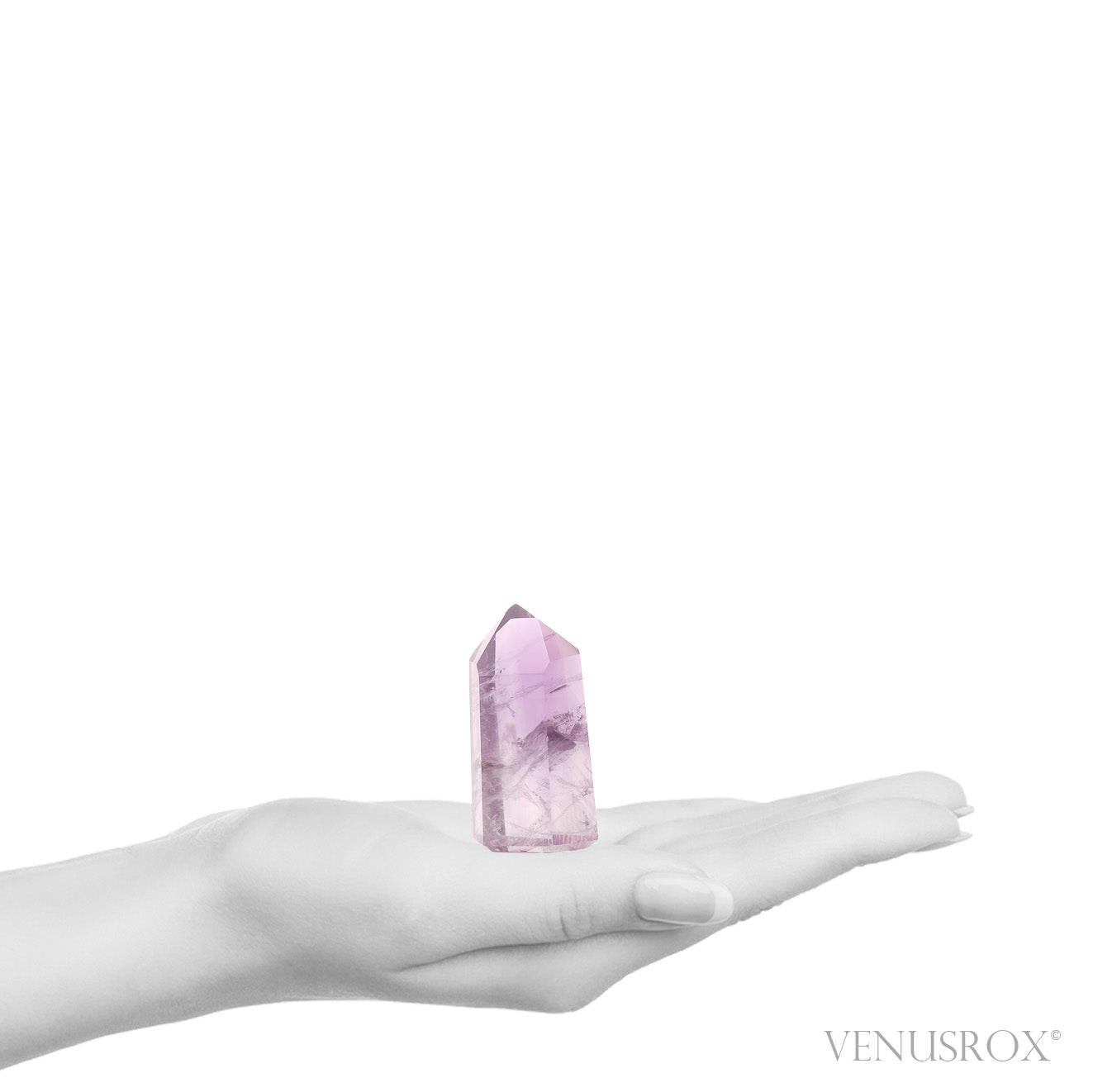 Amethyst Phantom Polished Point from Brazil | Venusrox