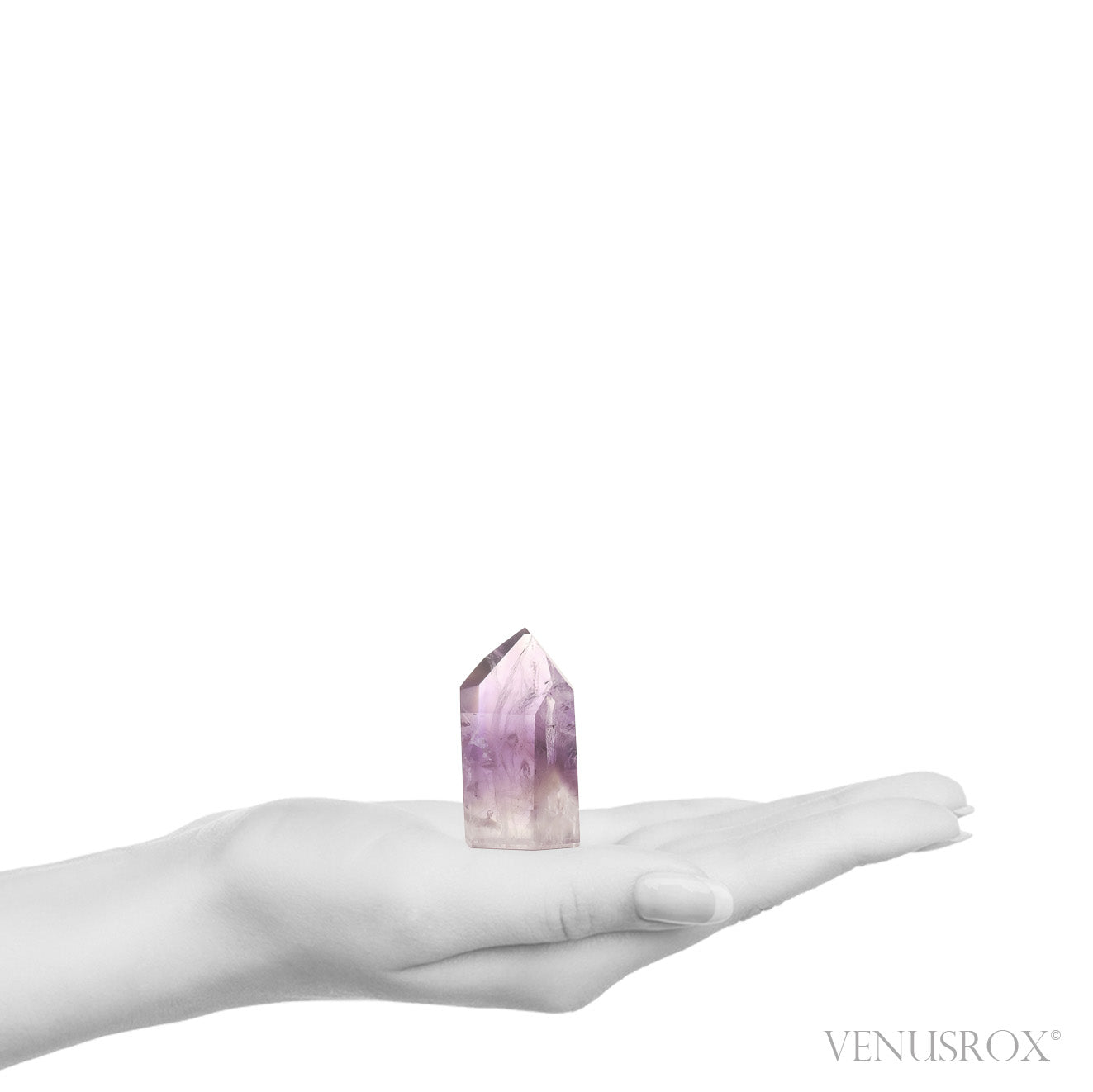 Amethyst Phantom Polished Point from Brazil | Venusrox