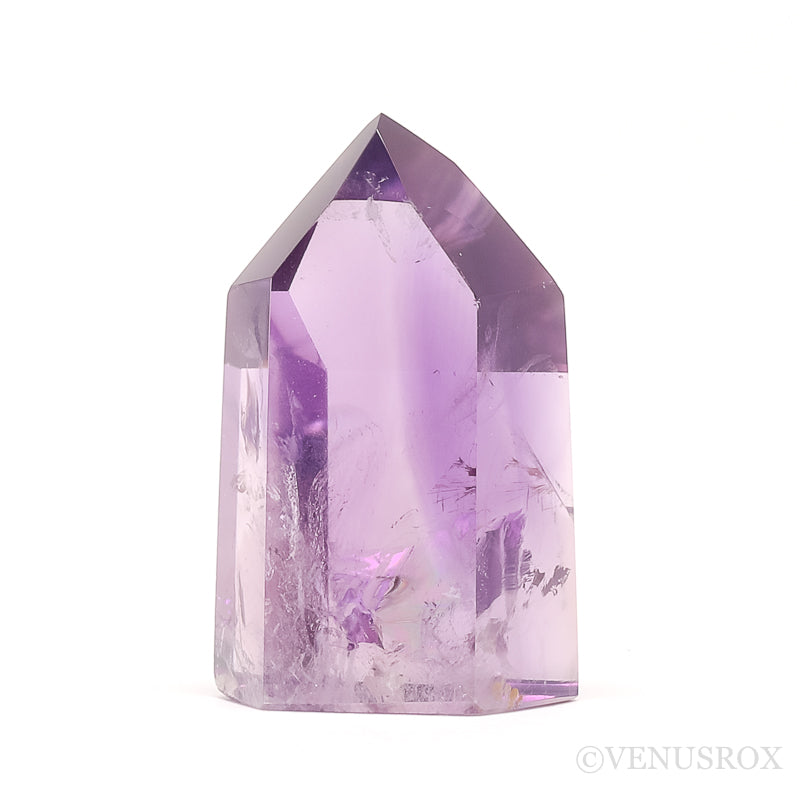 Amethyst Phantom Polished Point from Brazil | Venusrox