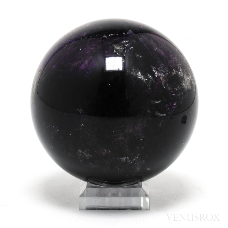 Amethyst Phantom Quartz Polished Sphere from the Goboboseb Mountains, Namibia | Venusrox