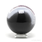 Amethyst with Agate Geode Sphere from Brazil | Venusrox