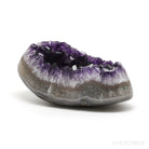 Amethyst with Agate & Matrix Part Polished/Part Natural Cluster from Uruguay | Venusrox