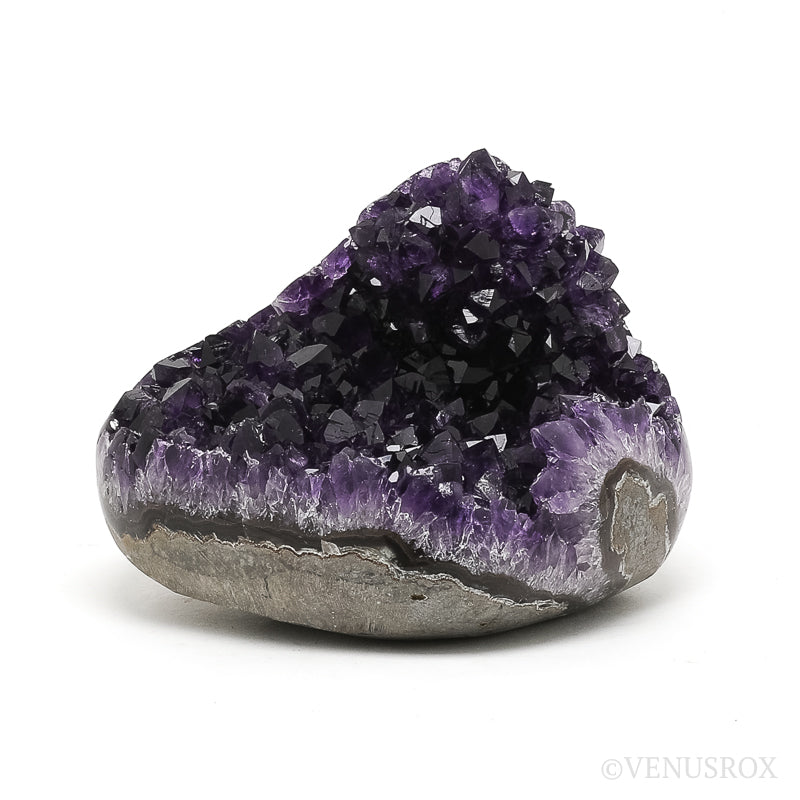 AMETHYST WITH AGATE POLISHED/NATURAL CLUSTER - POLISHED CRYSTALS