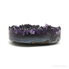 Amethyst with Agate & Matrix Part Polished/Part Natural Cluster from Uruguay | Venusrox