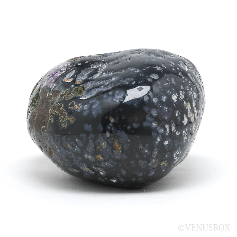 Amethyst with Agate Part Polished/Part Natural Cluster from Uruguay | Venusrox