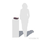 AMETHYST WITH CALCITE QUARTZ & AGATE NATURAL CLUSTER - NATURAL CRYSTALS