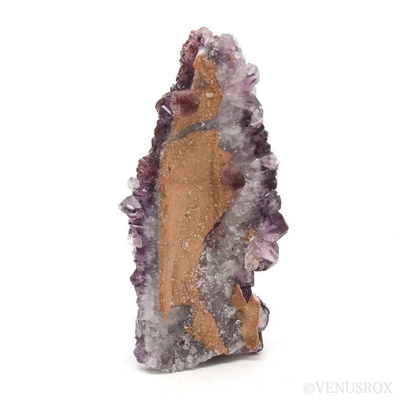 Amethyst with Hematite Natural Cluster from Thunder Bay, Ontario, Canada | Venusrox