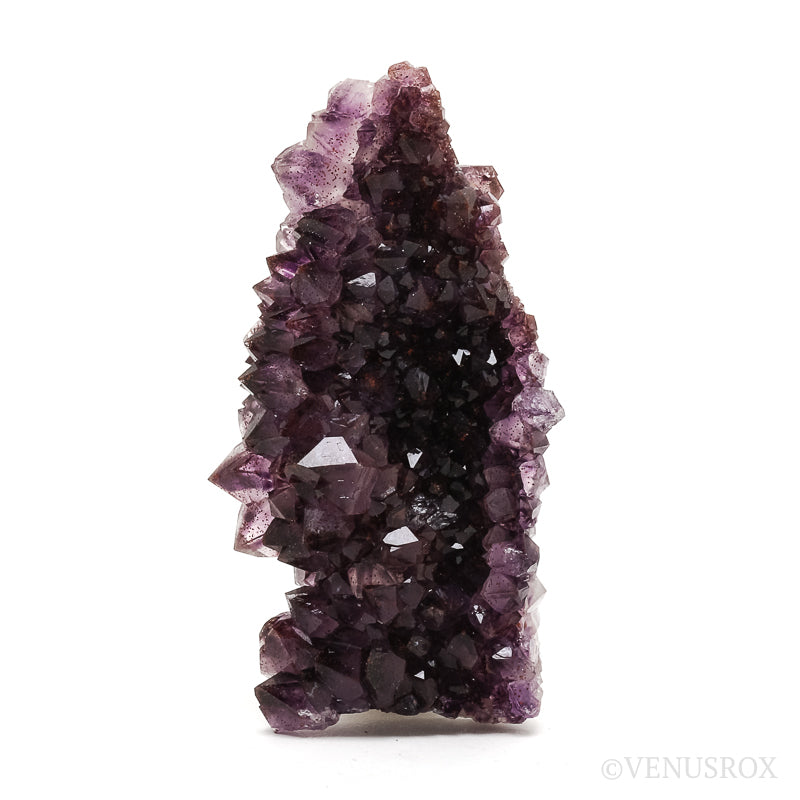 Amethyst with Hematite Natural Cluster from Thunder Bay, Ontario, Canada | Venusrox